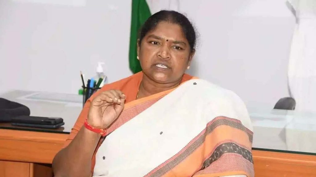 Minister Seethakka Is Angry With Nirmal District Collector