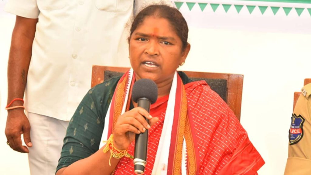 Minister Seethakka Slams Ktr Over False Campaign