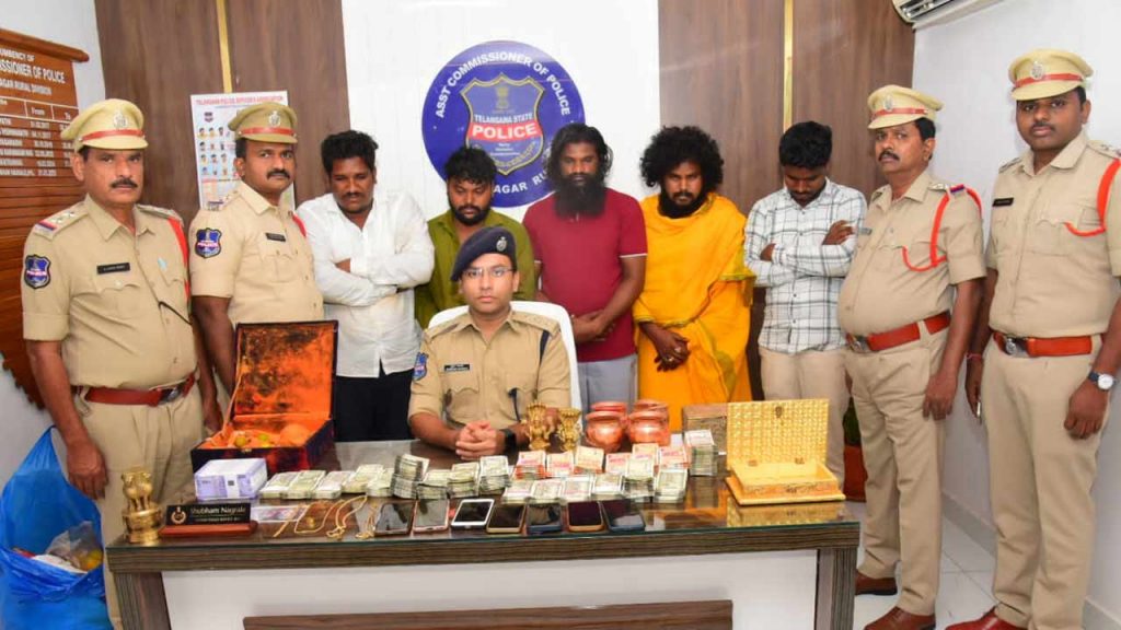 Fake Saints Arrested Karimnagar Gold Scam Police Seize Assets