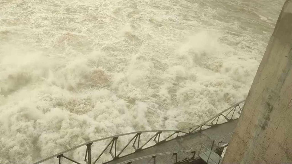 Jurala Project Flood Gates Opened Krishna River Flood