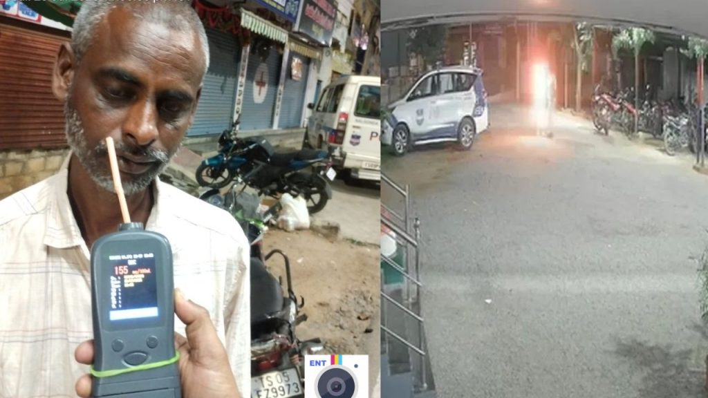Drunk And Drive Nalgonda Man Attempts Suicide At Police Station