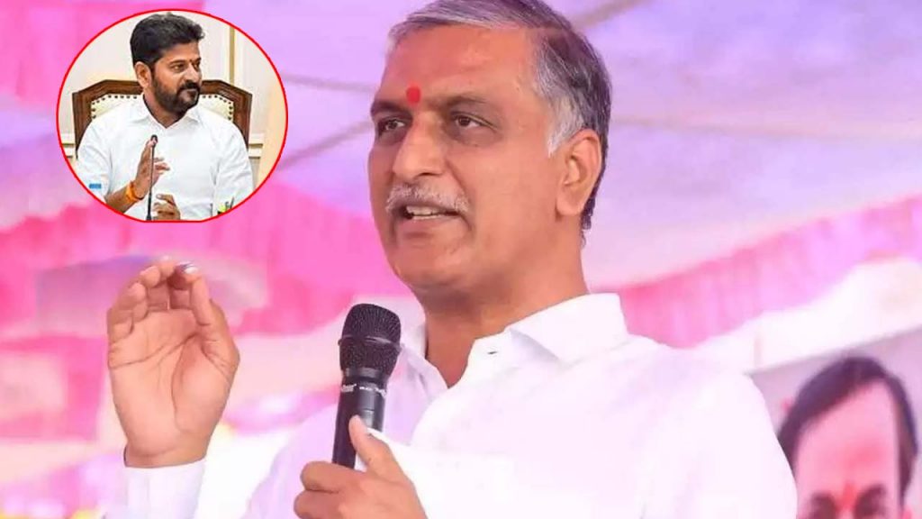 Harish Rao Revanth Reddy Telangana Water Projects Banakacherla Grmb