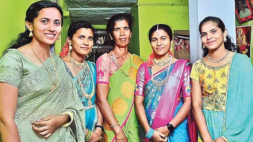 Four Sisters From Same Family Get Government Jobs In Andhra Pradesh