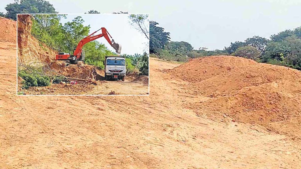 Illegal Excavation Of Polavaram Canal Soil Has Been Stopped With The Orders Of The East Godavari District Collector