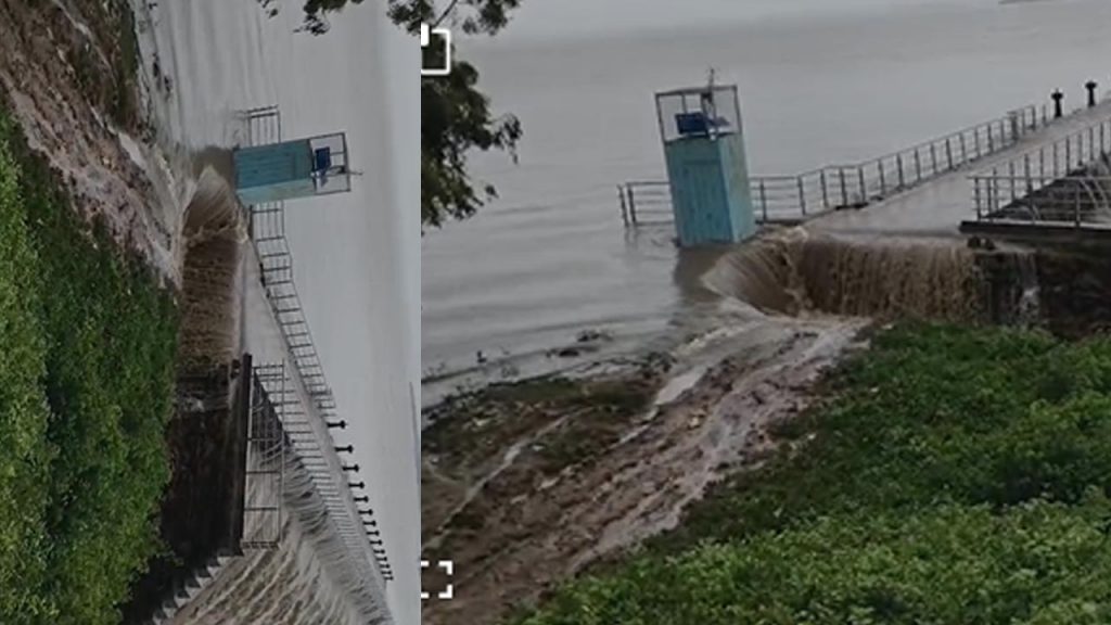 Pocharam Project At Risk Of Breach Amid Heavy Rains In Kamareddy