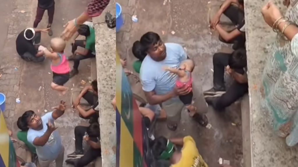 Mother Throws Child From Rooftop Video Viral