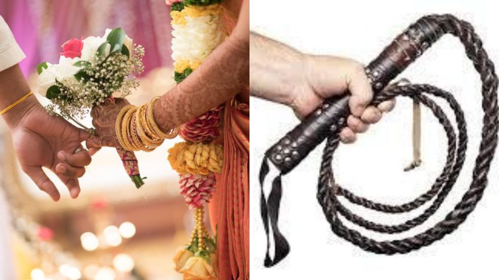 Unique Wedding Tradition Of Buchupalli Clan In Kadapa Beating Groom With Charnakol