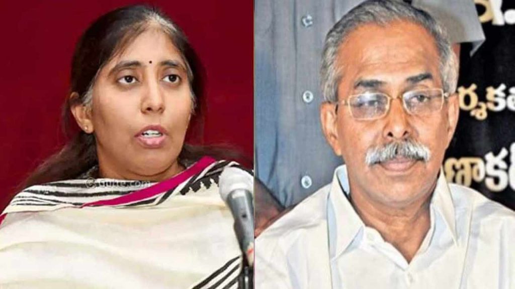 Ys Vivekas Daughter Ys Sunitha Meet Kadapa Sp