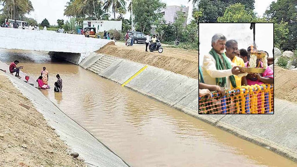 Cm Chandrababu Will Offer Jala Harathi To Krishna River Water At Parama Samudram In Kuppam