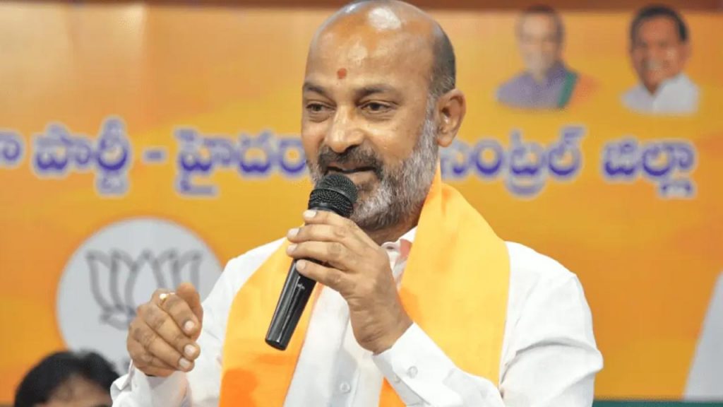 Bjp Is Not Like Congress Or Brs Bandi Sanjay