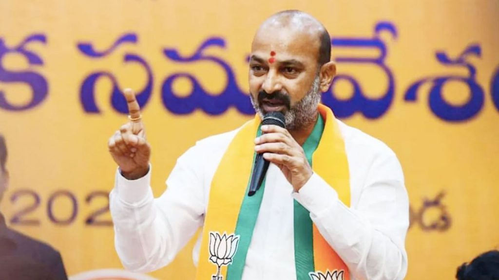 Bandi Sanjay Says Kcr Has No Right To Speak On Krishna Water Dispute