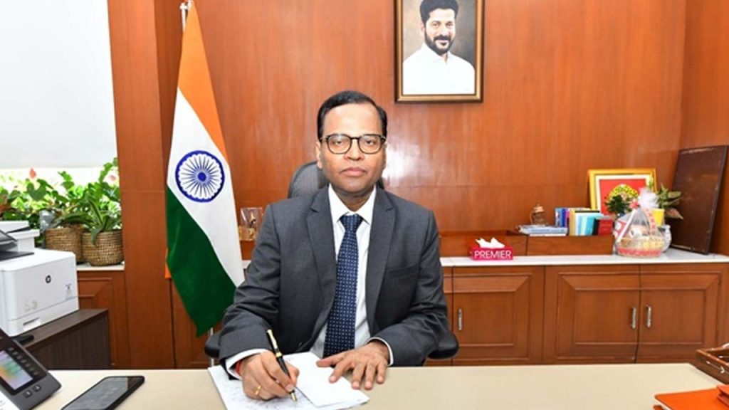 Telangana Cs K Ramakrishna Rao Tenure Extended By Three Months Dopt