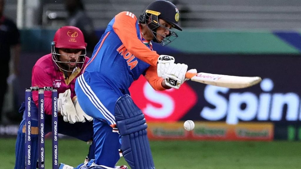 Abhishek Sharma First Indian Batsman To Hit Six On First Ball Chase Asia Cup 2025