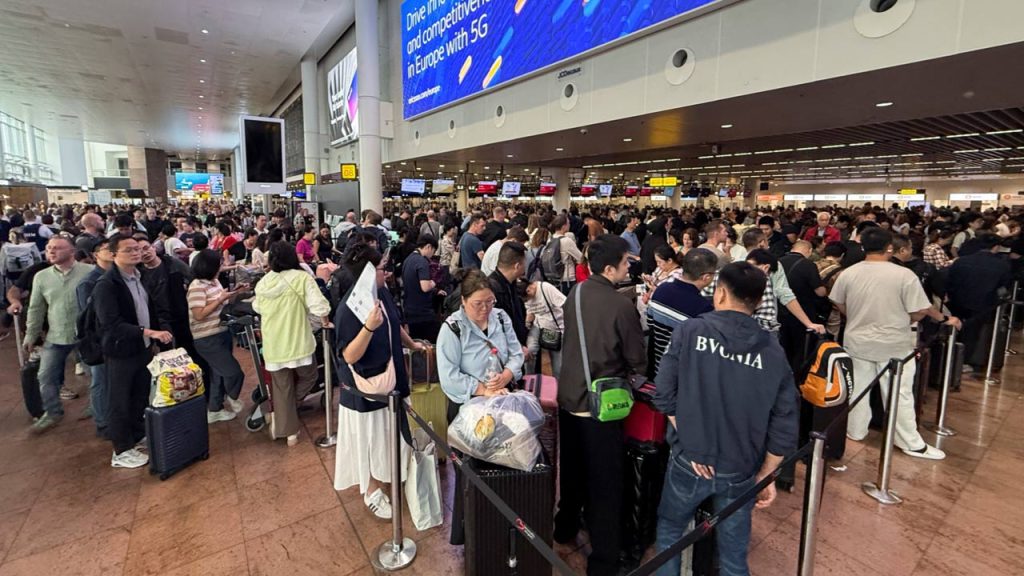 Europe Airports Cyberattack Collins Aerospace