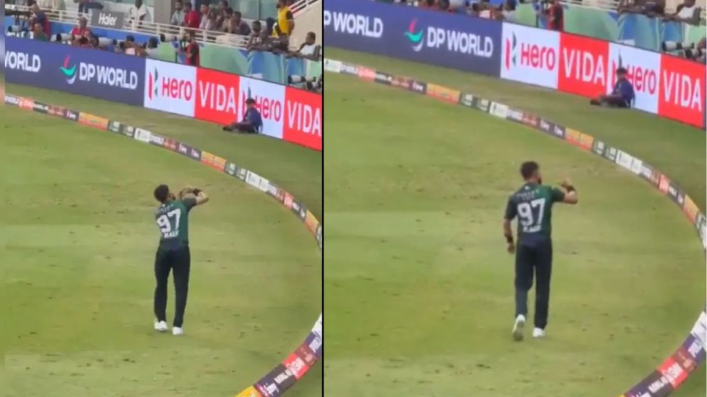 Asia Cup 2025 Haris Rauf Controversial Gesture Towards Indian Fans Viral Video