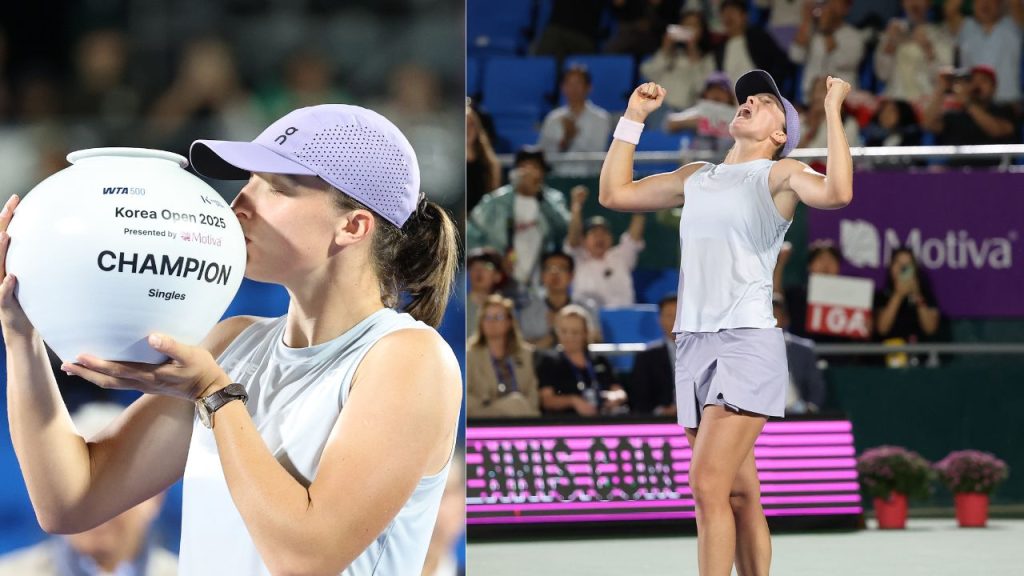 Iga Swiatek Wins Korea Open 2025 Third Title Of The Season