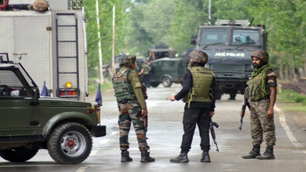 Encounter Ongoing In Jammu And Kashmir
