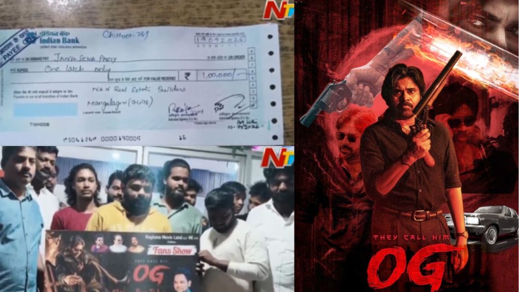 Pawan Kalyans Og Fan Buys First Ticket For %e2%82%b91 Lakh In Chittoor