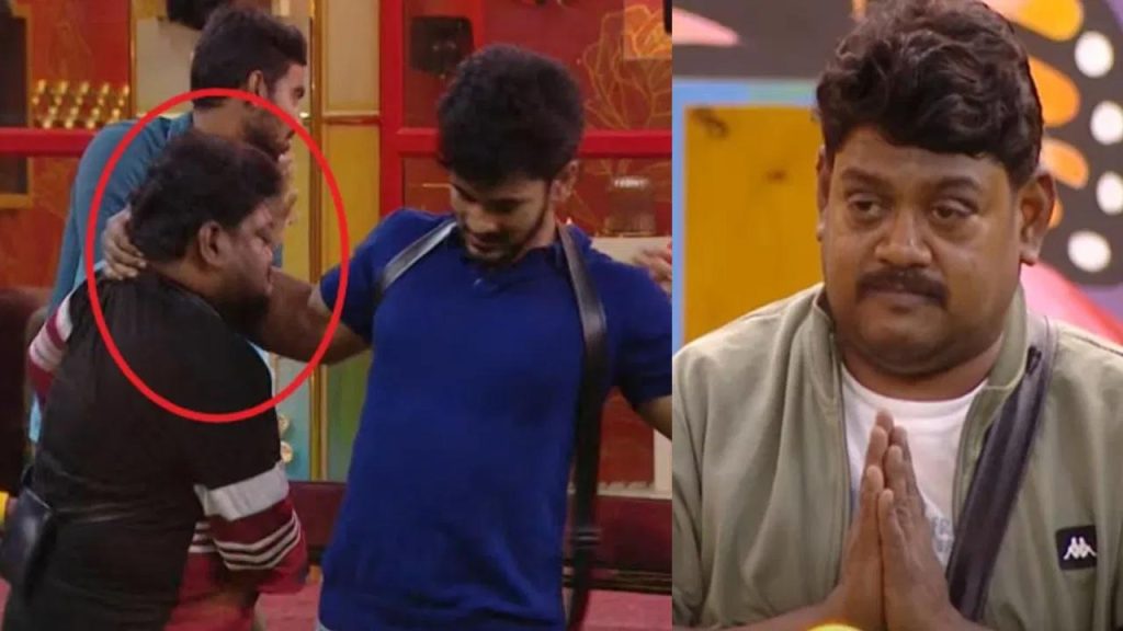 Bigg Boss Chaos Demon Pavan Drags Suman Shetty To The Ground
