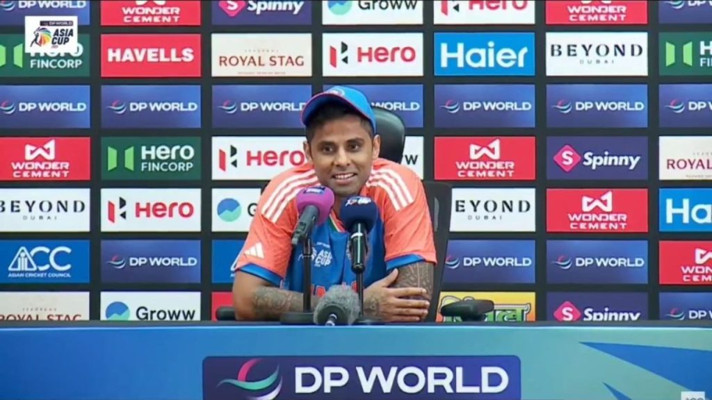 Asia Cup 2025 Suryakumar Yadav Fires On Reporter That India Vs Pakistan Is No Longer A Rivalry