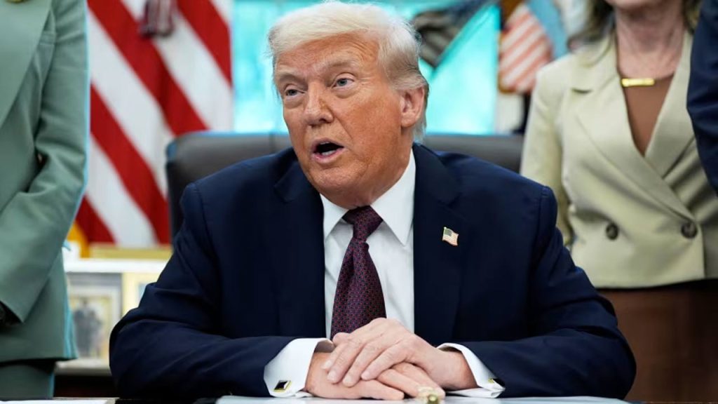 Trump Again Claims He Stopped India Pakistan War Seeks Nobel Peace Prize Recognition