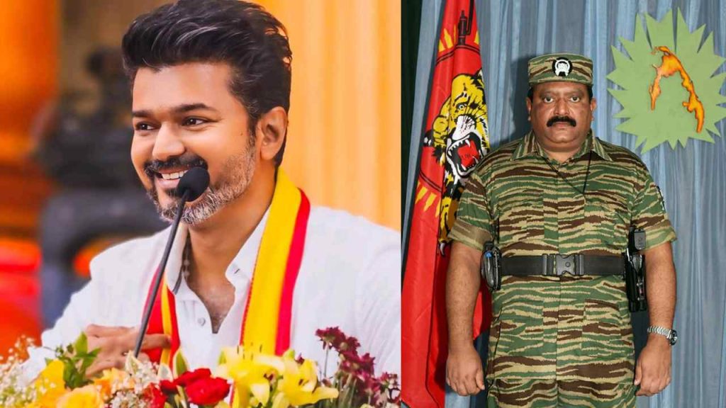 Tvk Chief Vijay Praises Prabhakaran Rajiv Gandhi Killer