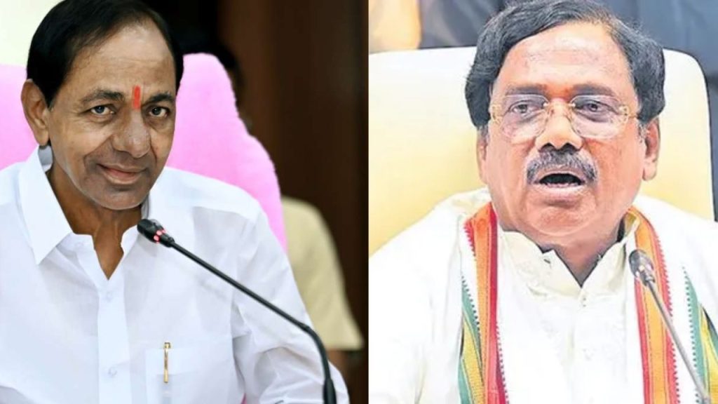 Vivek Venkataswamy Criticizes Kcr Government Distributes Welfare Cheques In Mandamarri