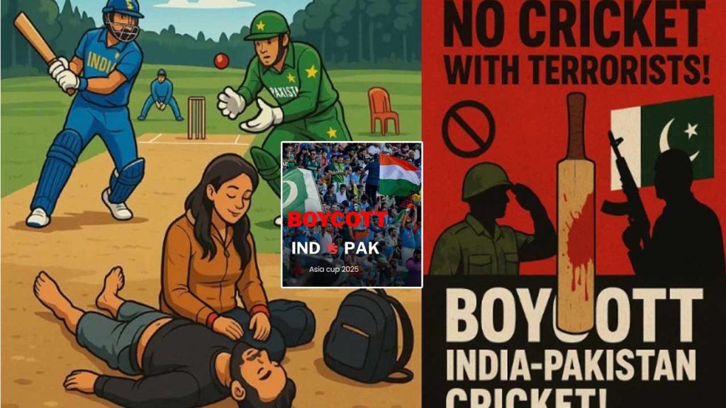 Boycott India Pakistan Match Trend Again On Social Media