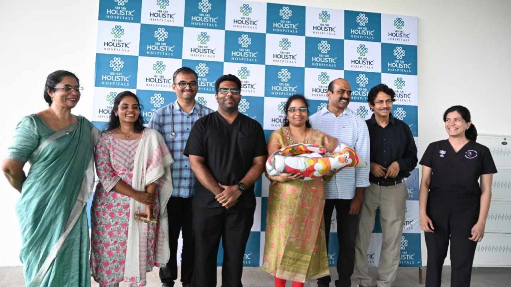 Sri Sri Holistic Doctors Save Premature Baby
