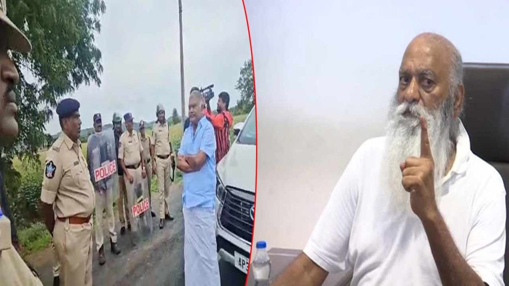 Row Over Police Security Expenses In Tadipatri Jc Prabhakar Reddy Questions Free Protection For Peddareddy