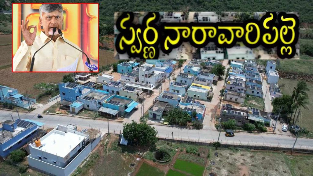 Swarna Naravaripalli Wins Skoch Gold Award For 100 Solar Rooftop Initiative Cm Chandrababu