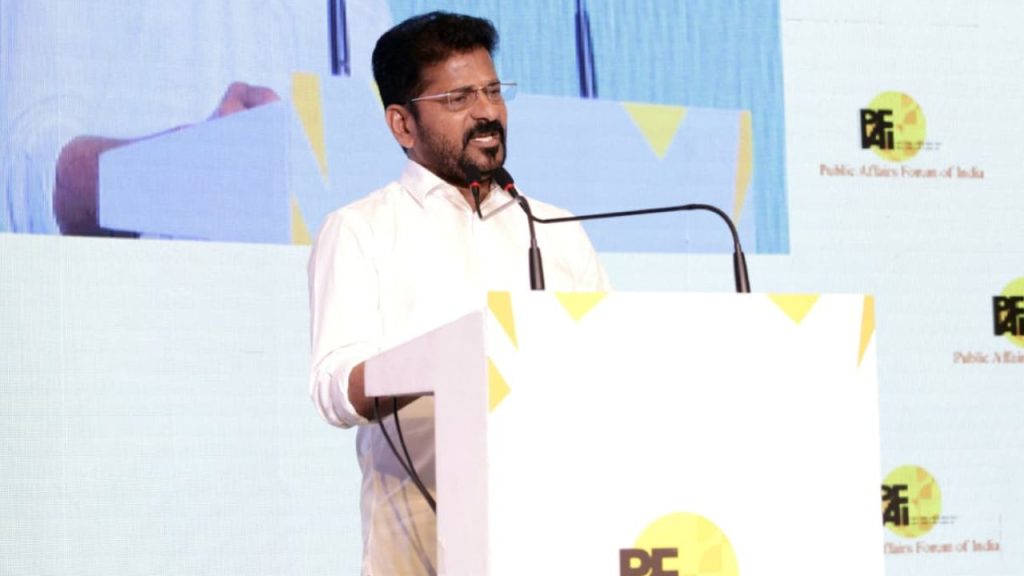 Revanth Reddy Announces New Bharat Future City Near Hyderabad