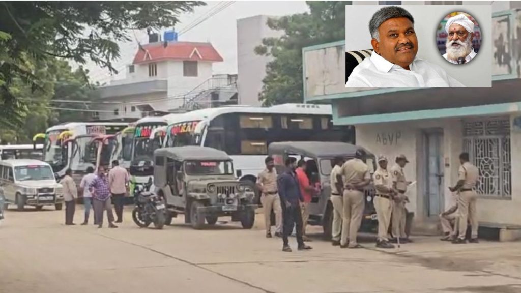 Tension Rises Again In Tadipatri Heavy Police Deployment Amid Political Rivalry