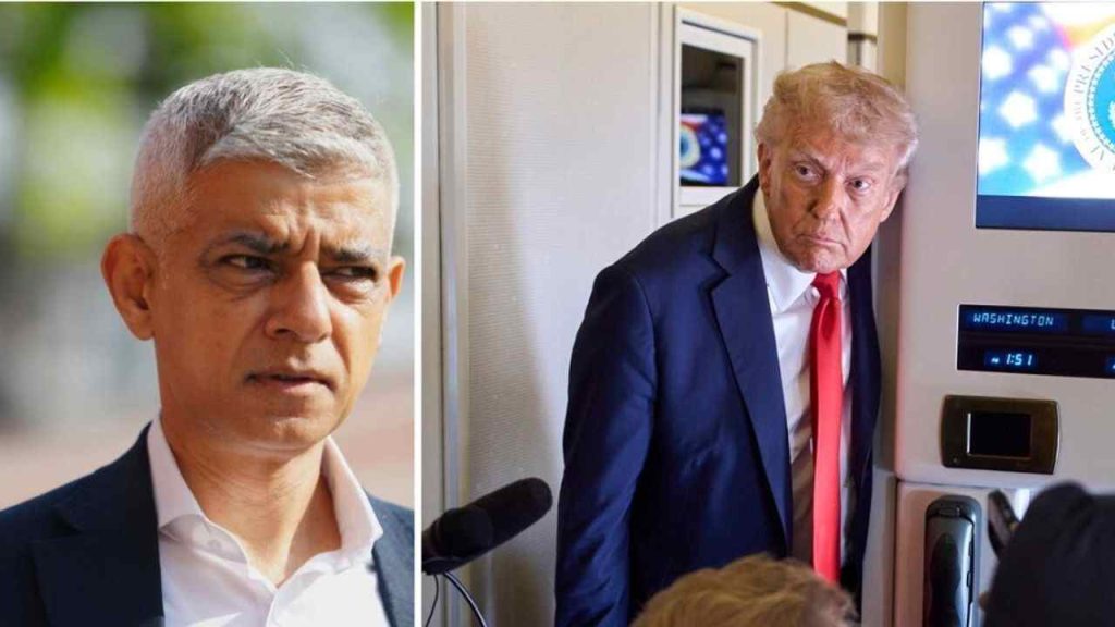 Trump Attacks London Mayor Sadiq Khan Uk Visit