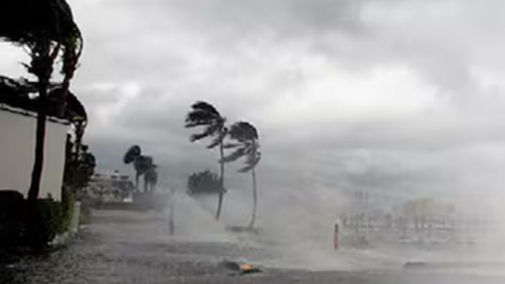 Deep Depression Crosses Coast Rain Alert For Andhra Pradesh Telangana