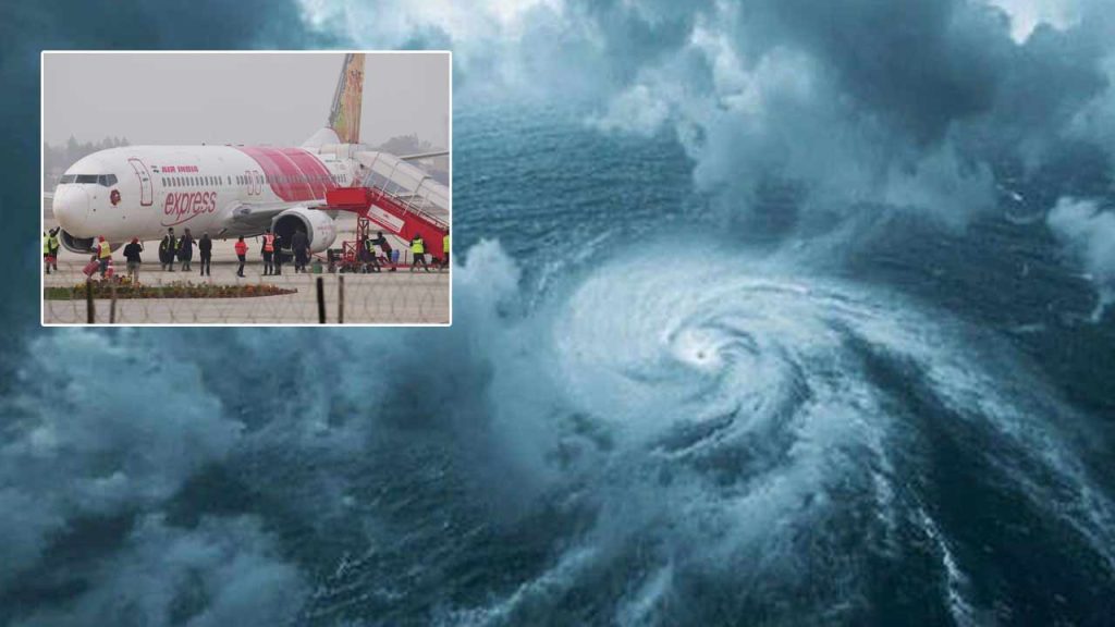 All Air India Express Flights To And From Vijayawada Airport Are Cancelled For Tomorrow Due To Cyclone Montha