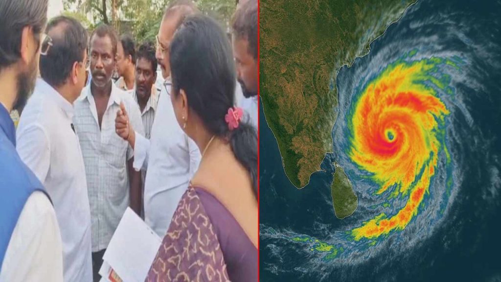 Minister Nadendla Manohar Provides Financial Aid To Cyclone Victims In Tenali