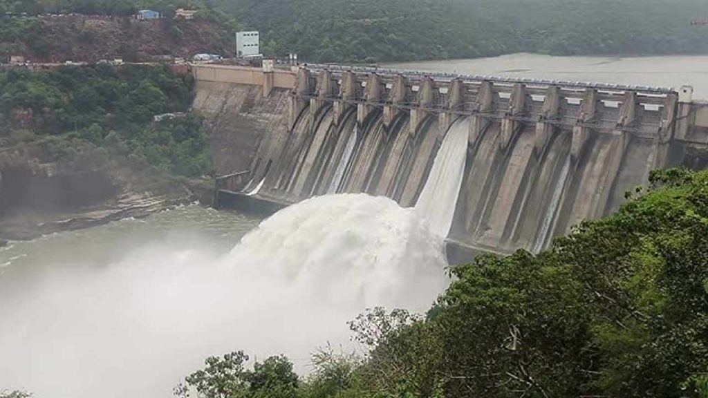 Srisailam Gates Lifted For The Seventh Time This Year