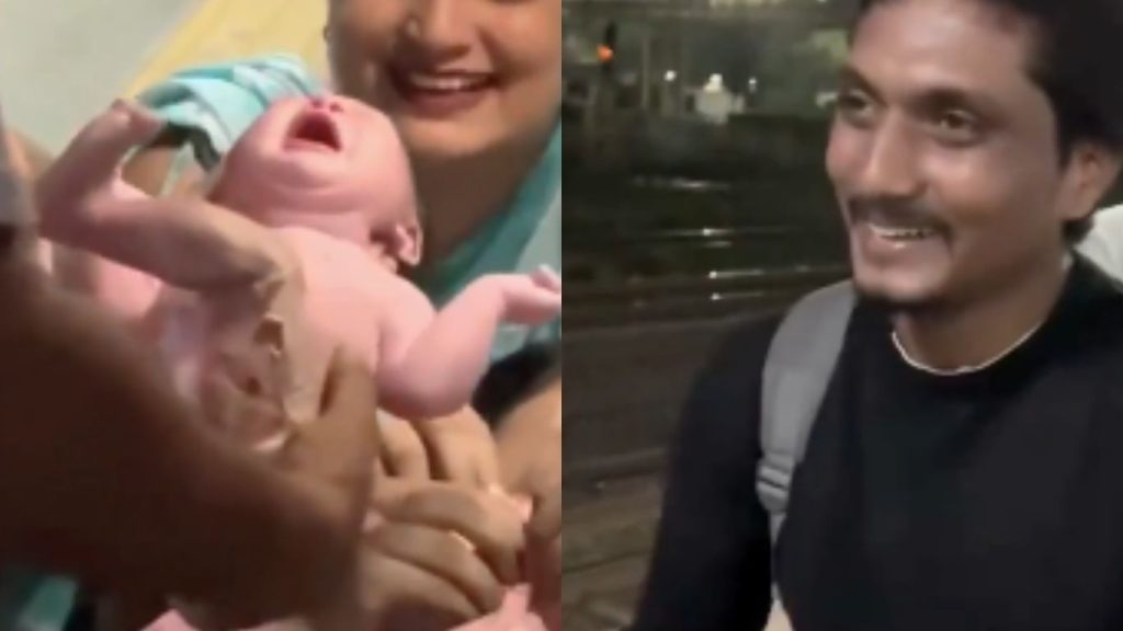 Student Helps Woman Deliver Baby On Train Mumbai