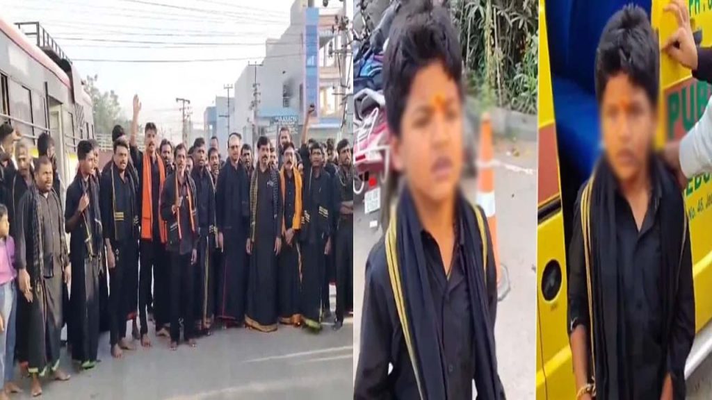Ayyappa Mala Row Vijayawada School Blocks Students Principal Clashes With Parents And Devotees