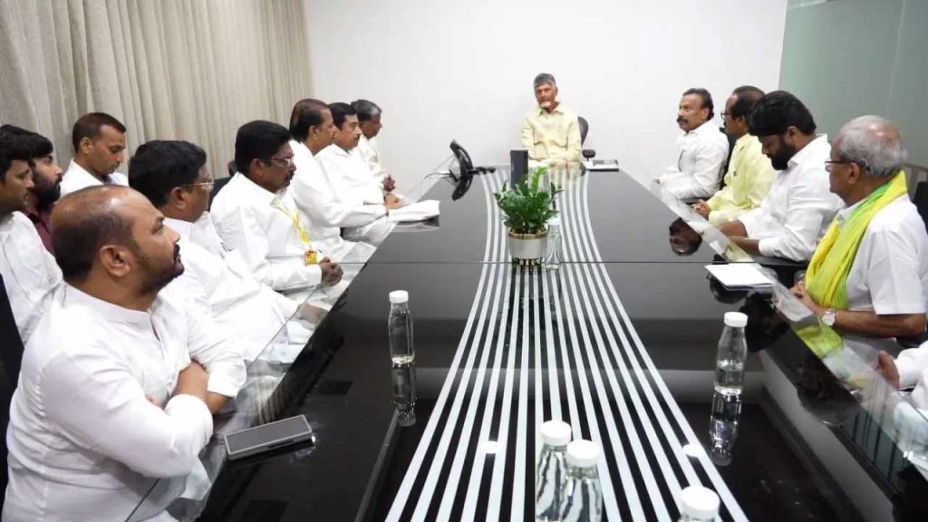 Telangana Tdp Leaders Meet With Chandrababu