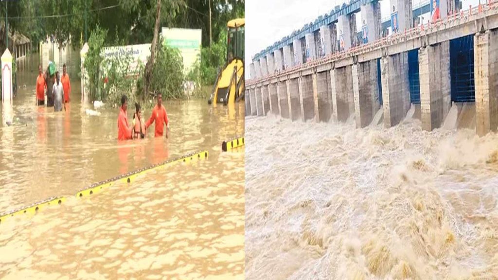 Heavy Rain Triggers Flood Release From Gundlakamma Project In Prakasam District