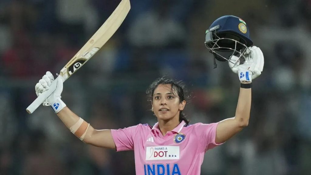 Smriti Mandhana Tops Icc Womens Odi Batting Rankings