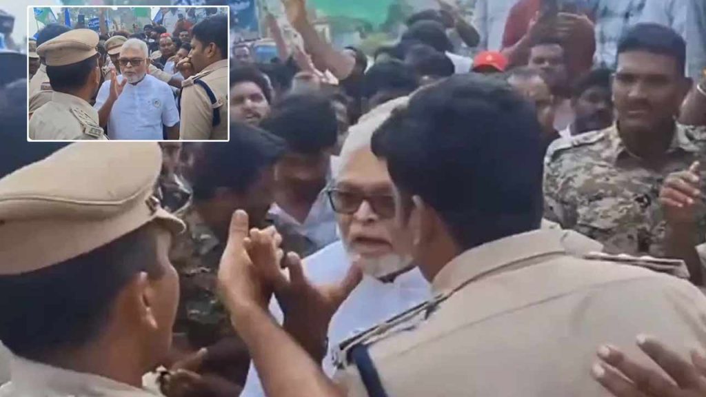 Case Filed Against Former Minister Ambati Rambabu For Obstructing Police During Protest In Guntur