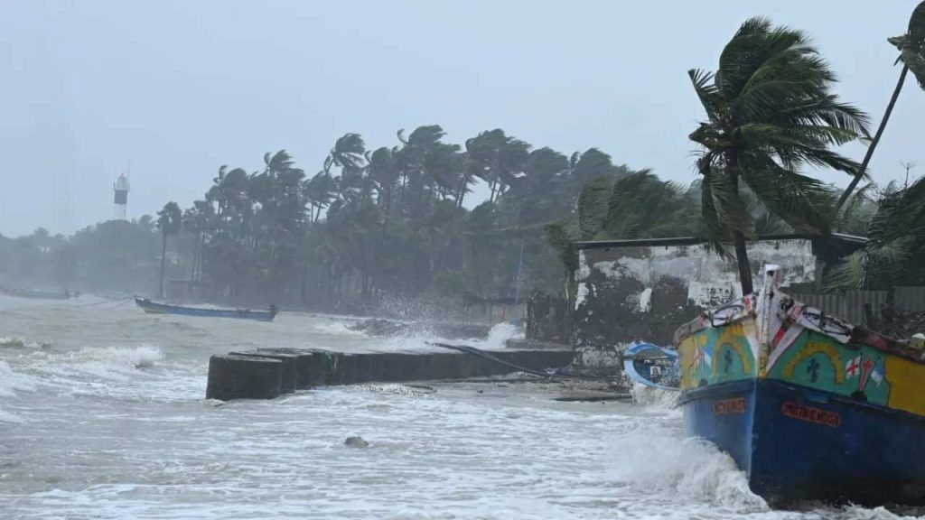 Tamil Nadu Cyclone Ditva Flight Cancellations Red Alert