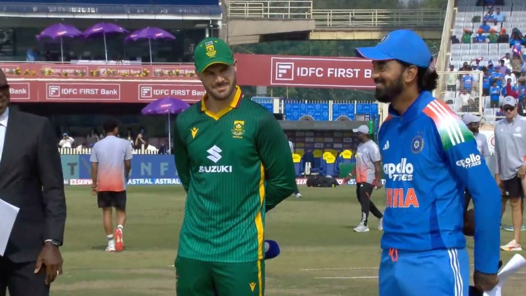 Ind Vs Sa 1st Odi India To Bat First Rishabh Pant Benched As Ruturaj Gaikwad Gets Nod