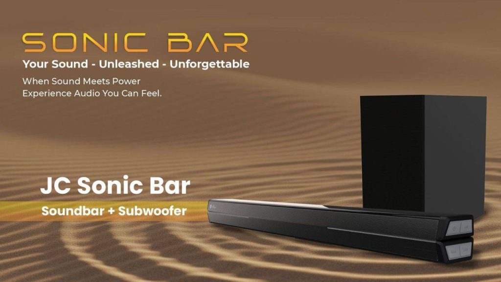Just Corseca Launches Sonic Bar And Sound Shock Plus Soundbars Up To 200w Output At Budget Prices