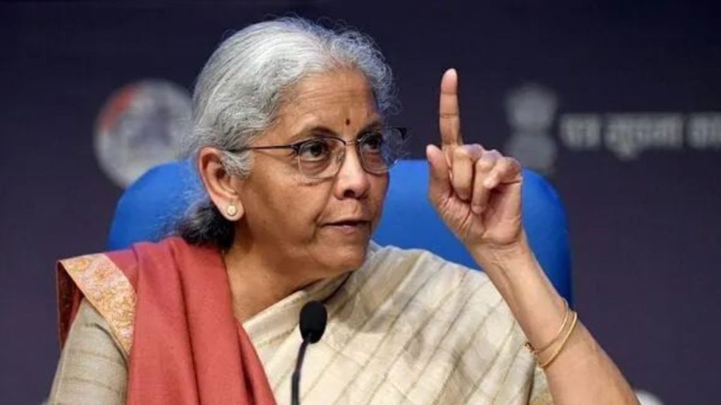 Nirmala Sitharaman Farmers Key To Amaravati Construction Indias First Street With 15 Banks