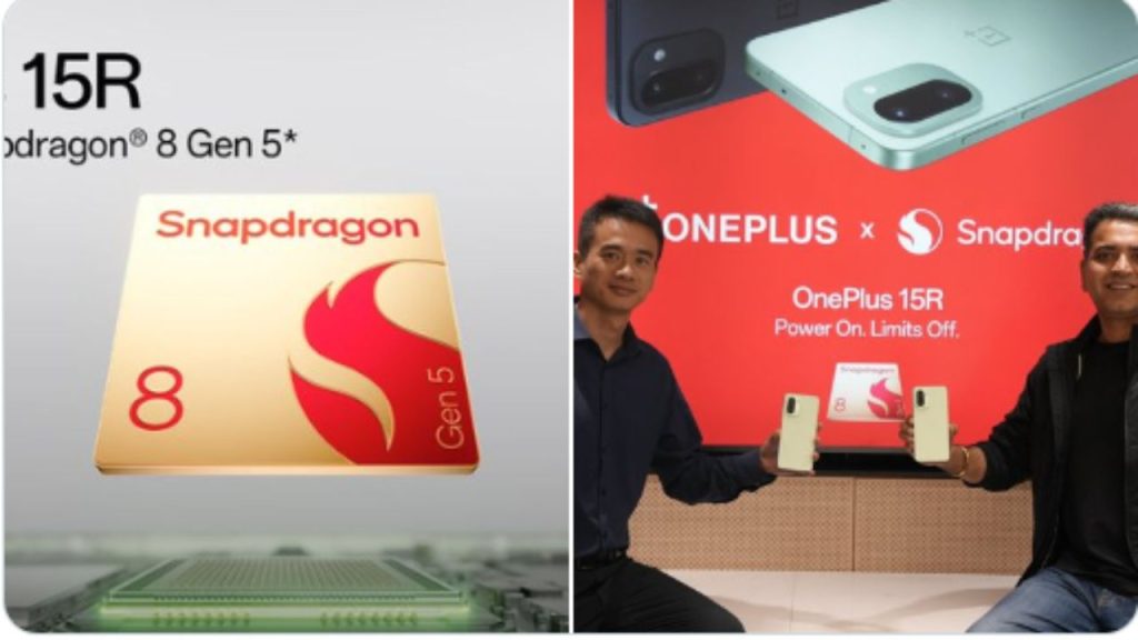 Oneplus 15r To Launch With Snapdragon 8 Gen 5 Soc India Launch Date Features Specifications