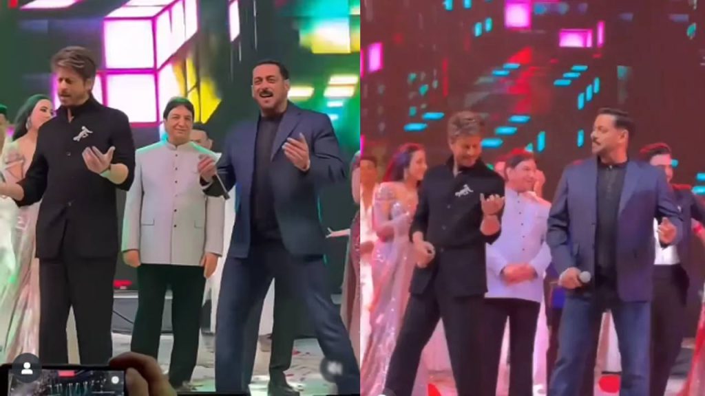 Bollywood Stars Shah Rukh Khan And Salman Khan Dance Wedding Video Viral